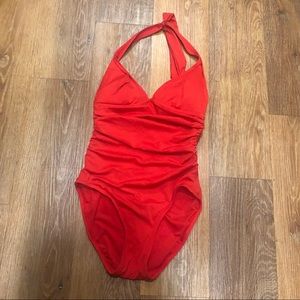 DKNY One Piece Halter